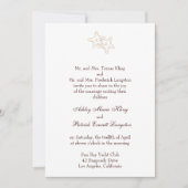 uitnodiging voor stervisbruiloft (Voorkant)