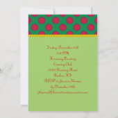 Uitnodiging voor stippen Patroonfeestdag (Achterkant)