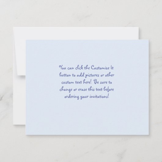 Uitnodiging voor strandfeest met surfgolven (Achterkant)