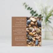 uitnodiging voor strandschokken (Staand voorkant)