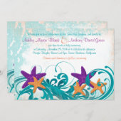 Uitnodiging voor strandstralen of voor weddenschap (Voorkant / Achterkant)