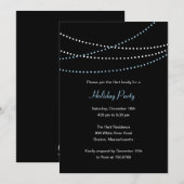 Uitnodiging voor Streaming Liight Holiday Party (Voorkant / Achterkant)