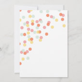 Uitnodiging voor strooidouche (Achterkant)