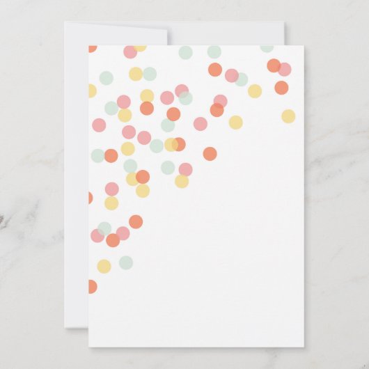 Uitnodiging voor strooidouche (Achterkant)