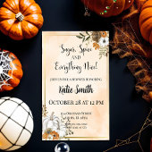 Uitnodiging voor Sugar and Spice-herfstborrel