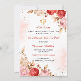 Uitnodiging voor Sukhmani Sahib Path, uitnodiging 