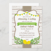 Uitnodiging voor Sukkah Potluck Sukkot (Voorkant / Achterkant)