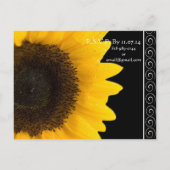 Uitnodiging voor Sunflower Weddenschap (Achterkant)