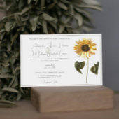 Uitnodiging voor Sunflower Weddenschap