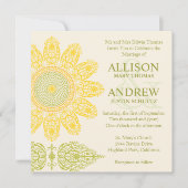 Uitnodiging voor Sunflower Weddenschap (Voorkant)