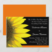 Uitnodiging voor Sunflower Weddenschap (Voorkant / Achterkant)