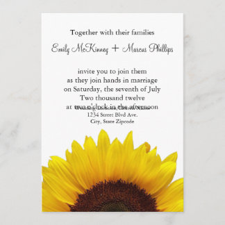 Uitnodiging voor Sunflower Weddenschap