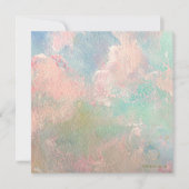 Uitnodiging voor Sunrise Clouds (Voorkant)