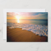 Uitnodiging voor Sunset Beach Weddenschap (Voorkant)
