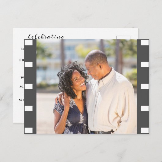 Uitnodiging voor Sunset Funeral (Voorkant / Achterkant)