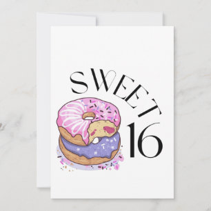 Uitnodiging voor Sweet 16
