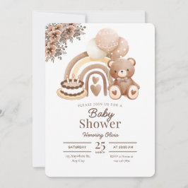 Uitnodiging voor Sweet Baby Moments Baby Shower