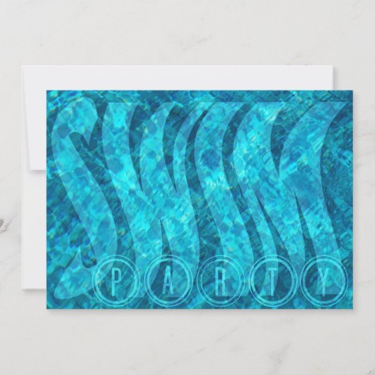 Uitnodiging voor SWM-partij (Voorkant)