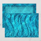 Uitnodiging voor SWM-partij (Voorkant / Achterkant)