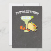 Uitnodiging voor Tacos en Tequila Summer (Achterkant)