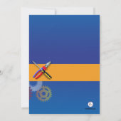 Uitnodiging voor tandwielen en werktuigen (Achterkant)