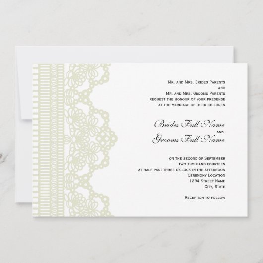 uitnodiging voor tatoeage bruiloft (Voorkant)