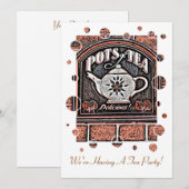 Uitnodiging voor TEA (Voorkant / Achterkant)