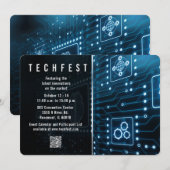 uitnodiging voor technisch verdrag (Voorkant / Achterkant)