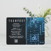 uitnodiging voor technisch verdrag (Staand voorkant)