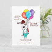 Uitnodiging voor telefonie (Staand voorkant)