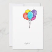 Uitnodiging voor telefonie (Achterkant)