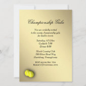 Uitnodiging voor tennisevenementen (Voorkant)