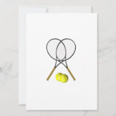 Uitnodiging voor tennisevenementen (Achterkant)