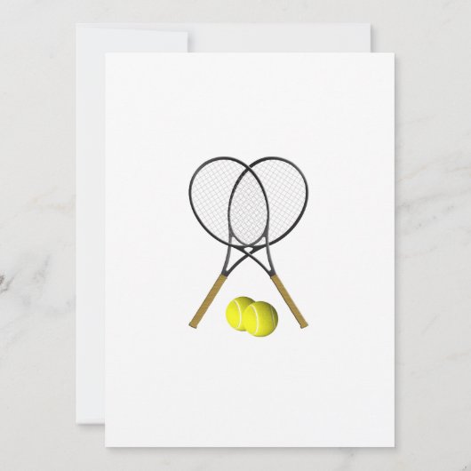 Uitnodiging voor tennisevenementen (Achterkant)