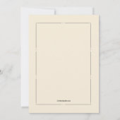 Uitnodiging voor Thanksgiving Dinner (Achterkant)