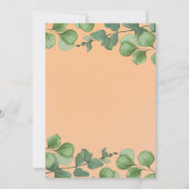 Uitnodiging voor Thanksgiving Dinner, Bewerkbare S (Achterkant)