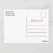 Uitnodiging voor Thanksgiving Schriftuur Pompoenve (Achterkant)