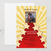 uitnodiging voor theater (Voorkant / Achterkant)