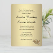 Uitnodiging voor theaterweddenschappen (Staand voorkant)