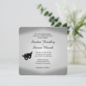 Uitnodiging voor theaterweddenschappen (Staand voorkant)