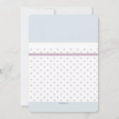 Uitnodiging voor thee en lavendel (Achterkant)