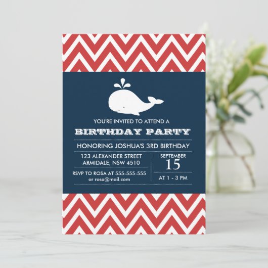 Uitnodiging voor themafanter (Staand voorkant)