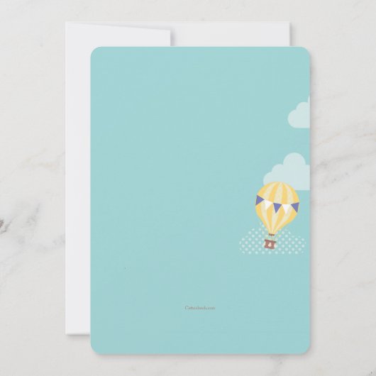 Uitnodiging voor Time Flies (Achterkant)