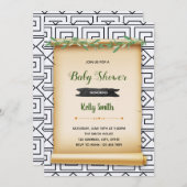 Uitnodiging voor toga feest (Voorkant / Achterkant)