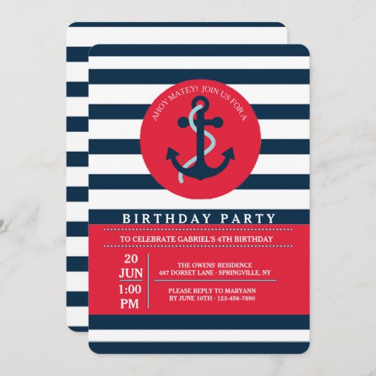 Uitnodiging voor Topwinkel Plus (Voorkant / Achterkant)