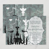 Uitnodiging voor Tortelduifjes voor weddenschappen (Voorkant / Achterkant)