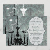 Uitnodiging voor Tortelduifjes voor weddenschappen (Voorkant / Achterkant)