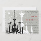 Uitnodiging voor Tortelduifjes voor weddenschappen (Voorkant)