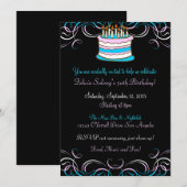 Uitnodiging voor transgender Pride Birthday Party (Voorkant / Achterkant)