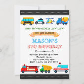 Uitnodiging voor transportpartij (Voorkant)